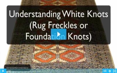 White Knots In Your Rugs